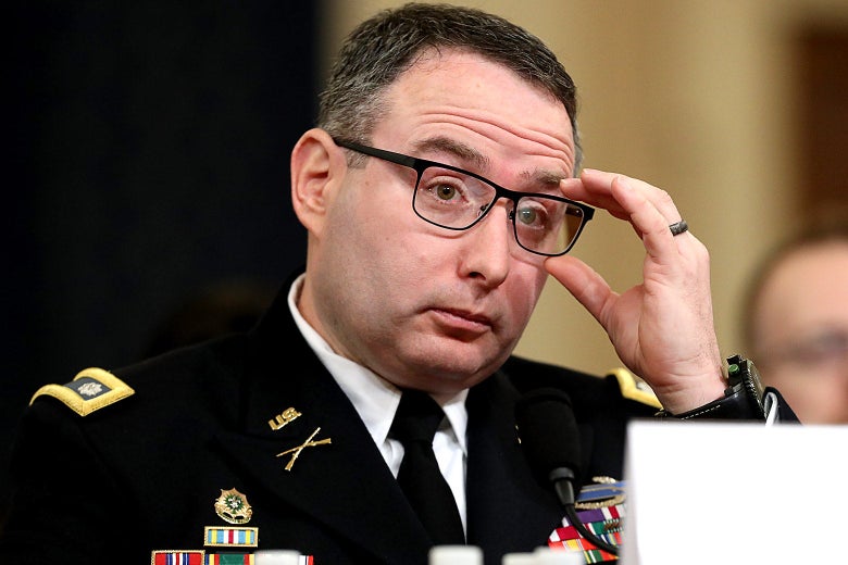 Impeachment hearings: Republicans lash out at Army Lt. Col. Alexander Vindman.