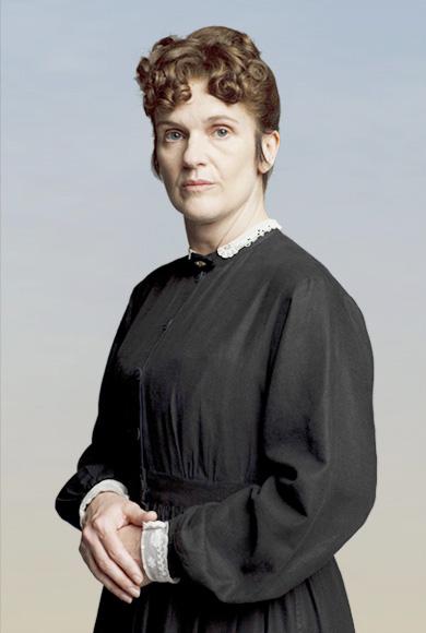 O'Brien on Downton Abbey.