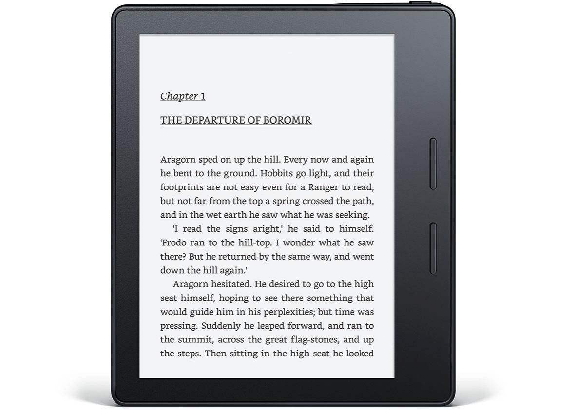 kindle oasis front.