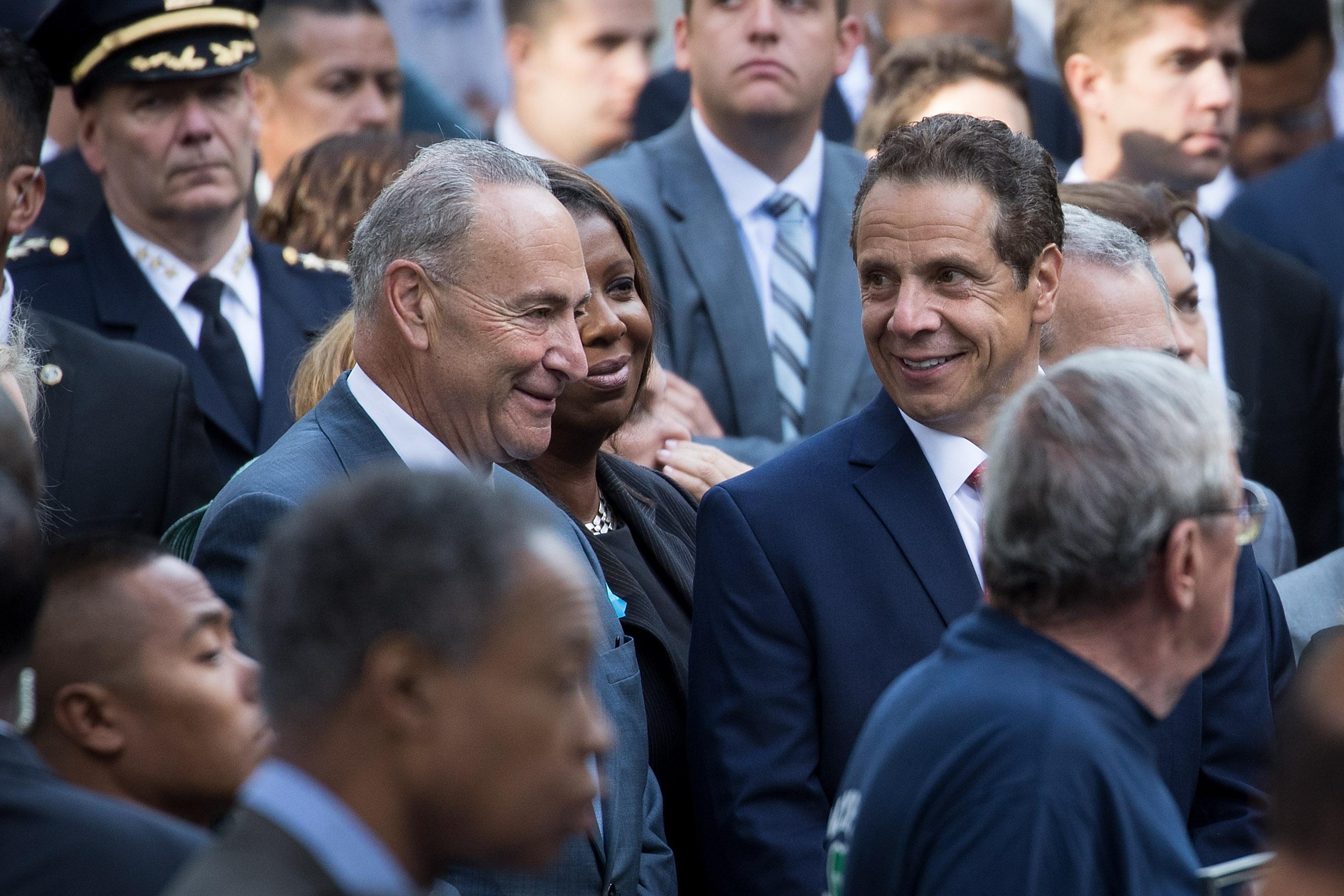 Schumer, Gillibrand Become Highest-Ranking Democrats to Call on Cuomo to Resign