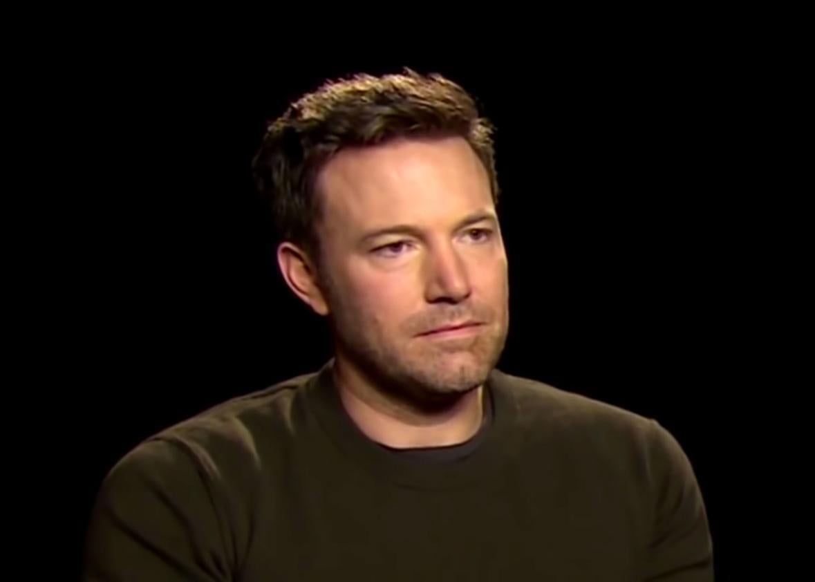 Seeing Sad Ben Affleck everywhere in the world.