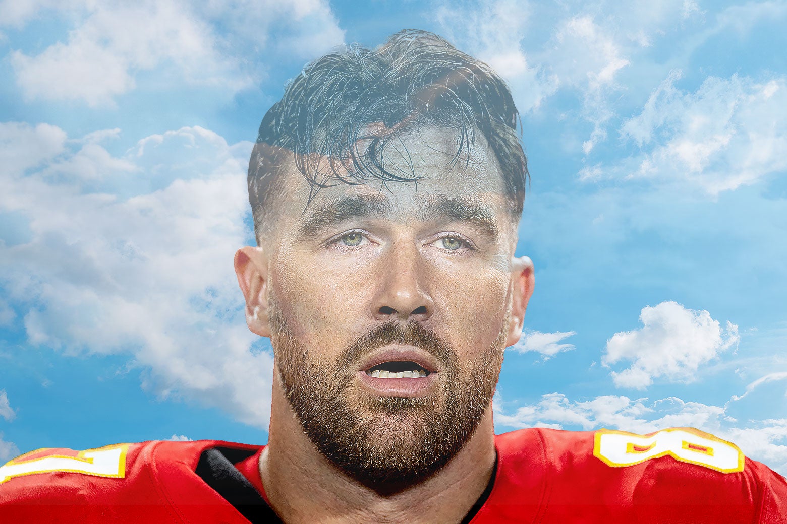 Taylor Swift has a new album. Travis Kelce has a totally embarrassing GQ cover.