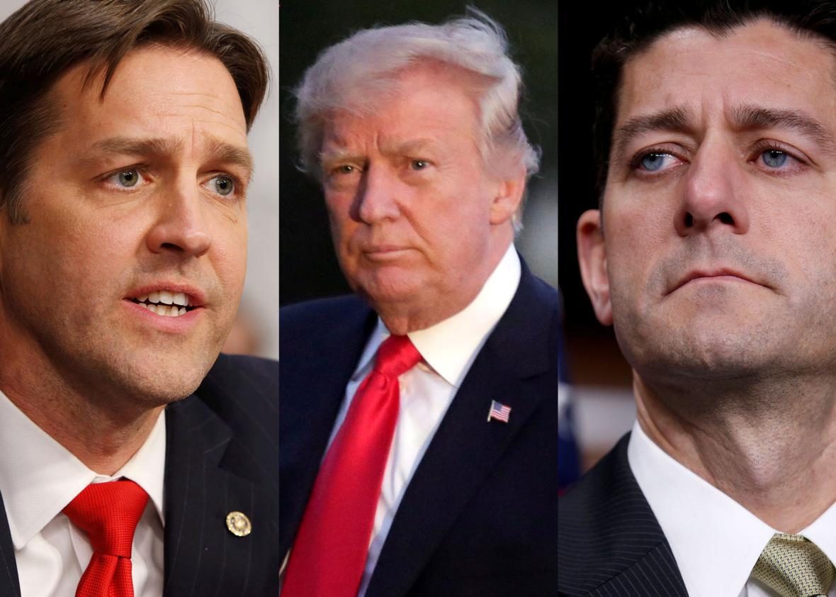 Ben Sasse, Donald Trump, and Paul Ryan