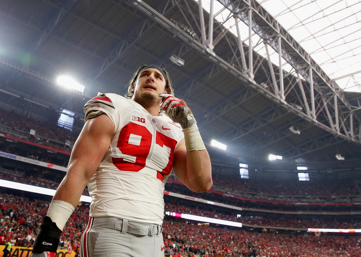 Ohio State star Joey Bosa spent the past year in solitude. That's