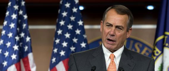 Speaker of the House John Boehner, R-Ohio, speaks during a press conference, March 21, 2013, at the U.S. Capitol in Washington, D.C.