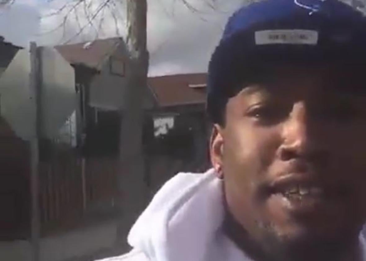 Chicago man captures own shooting on Facebook live-stream.
