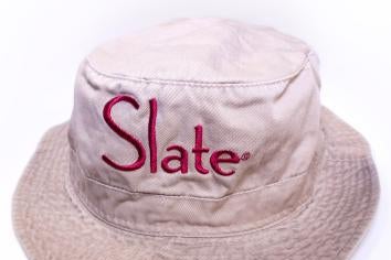Slate logo bucket hat