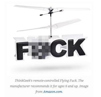 flying fuck toy.