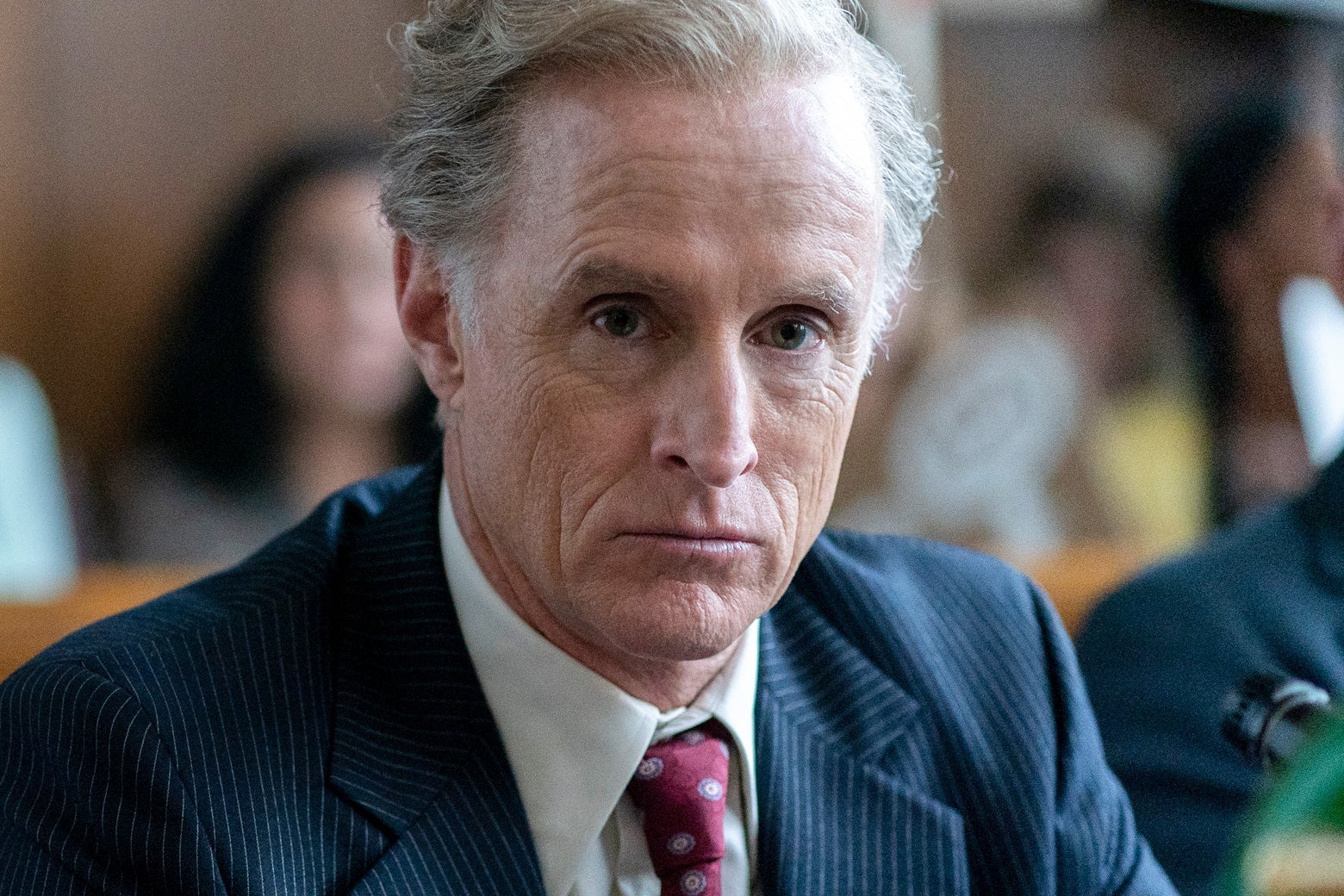 Mrs. America still of John Slattery as Fred Schlafly.