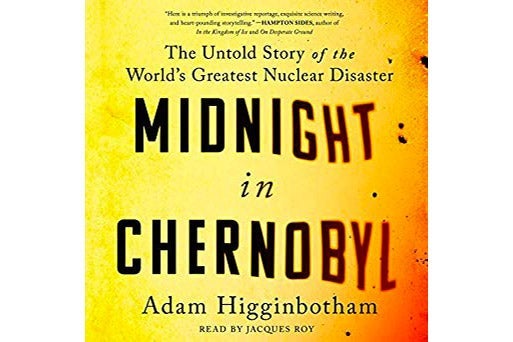 Audiobook cover of Midnight in Chernobyl.