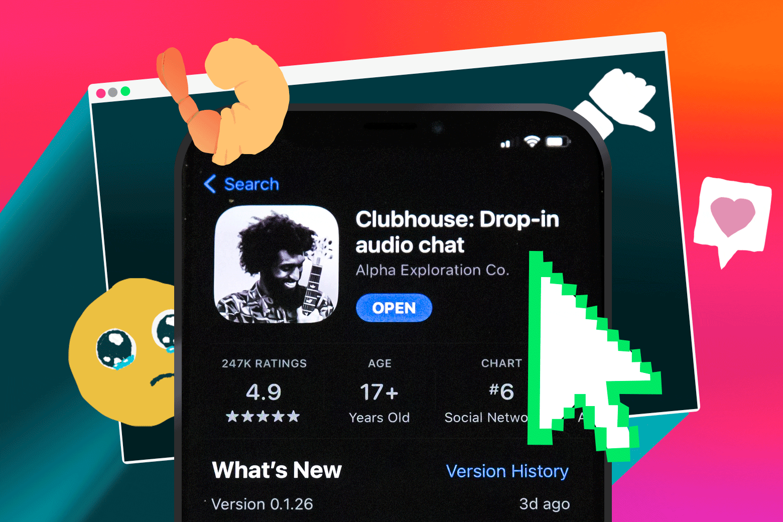 Clubhouse, explained. Plus Cinnamon Toast Shrimp, Derrick Jaxn, and more.