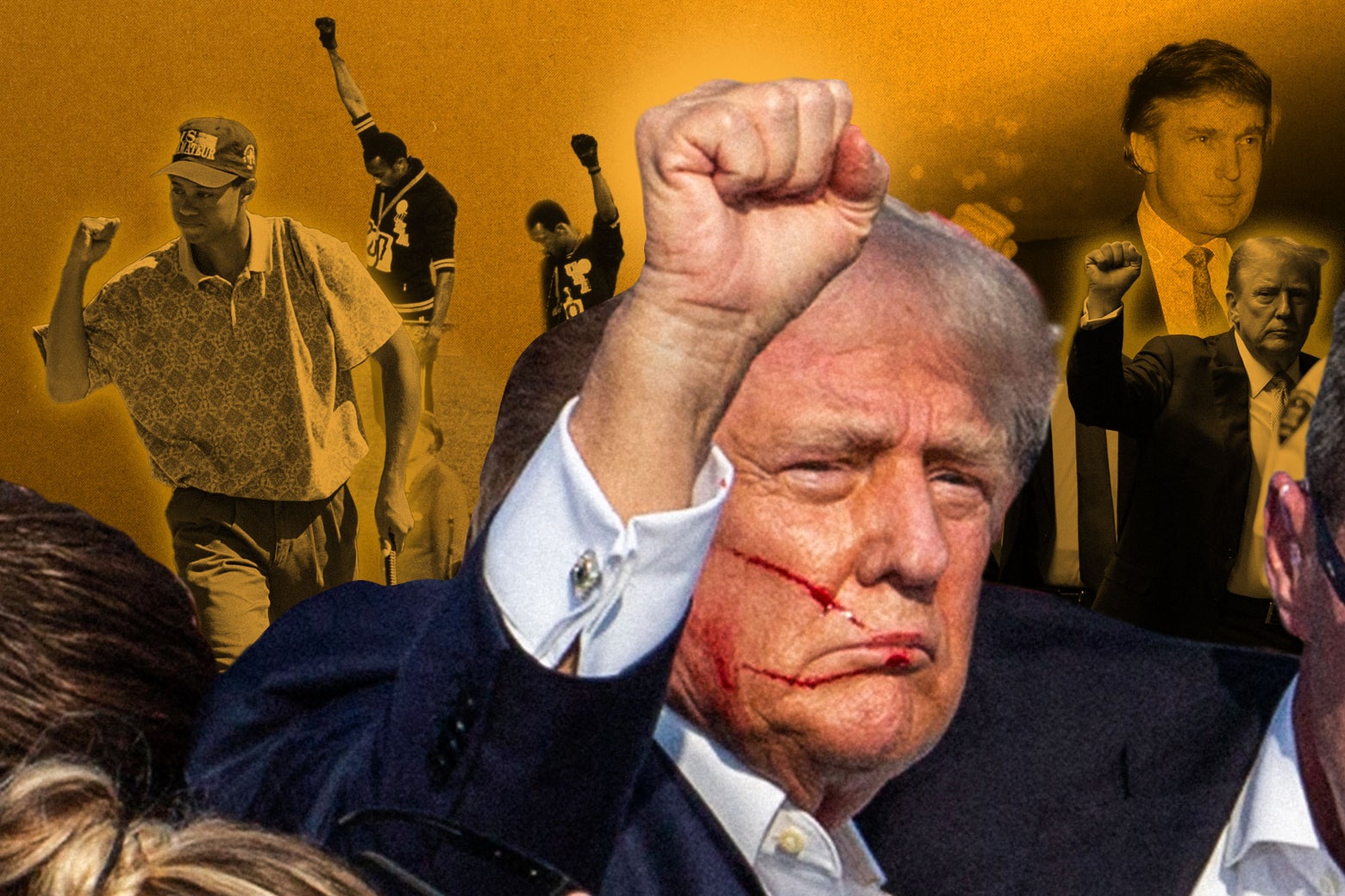 Why Trump responded to the assassination attempt with a raised fist.