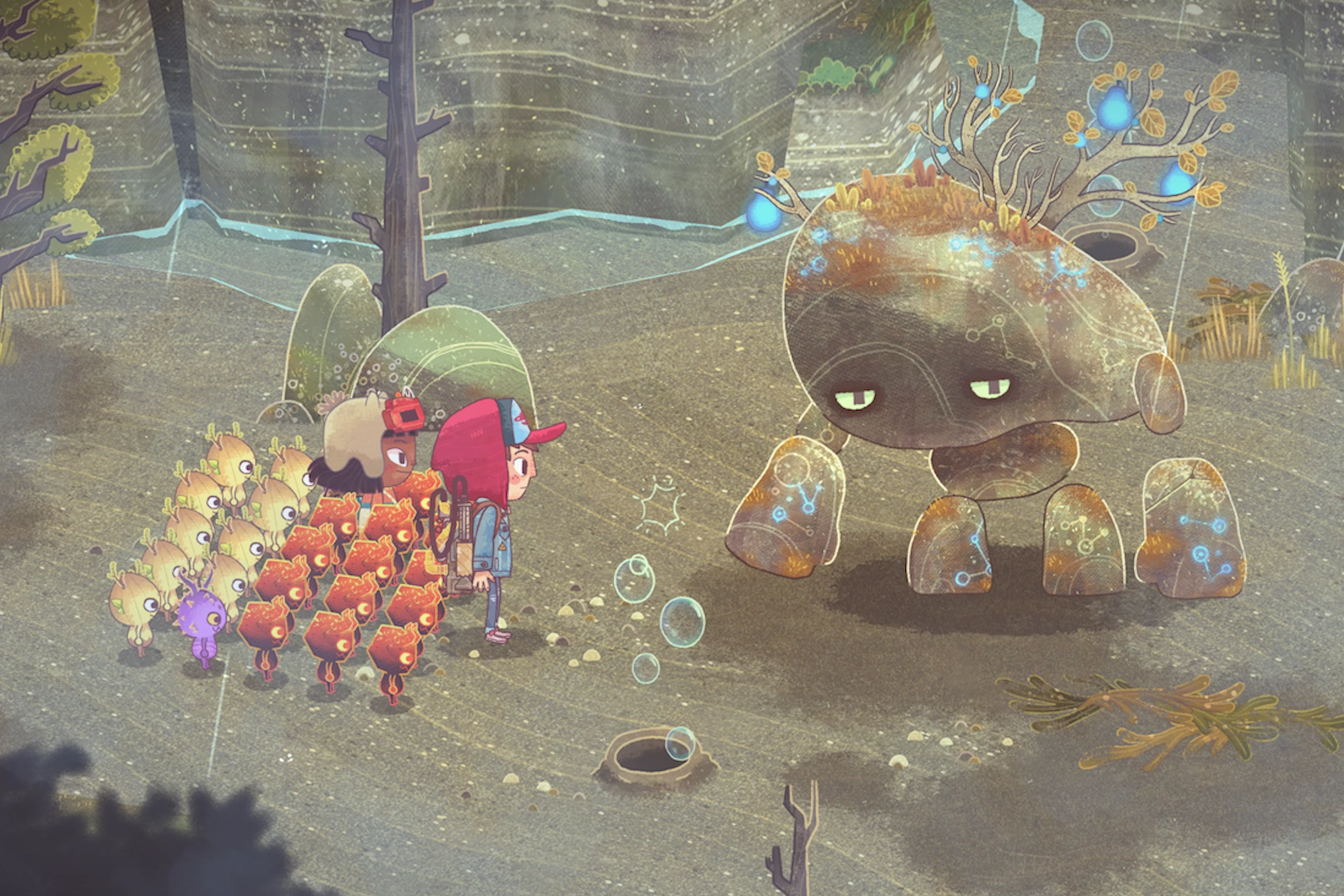 The Wild At Heart review: An improved, indie take on Pikmin.