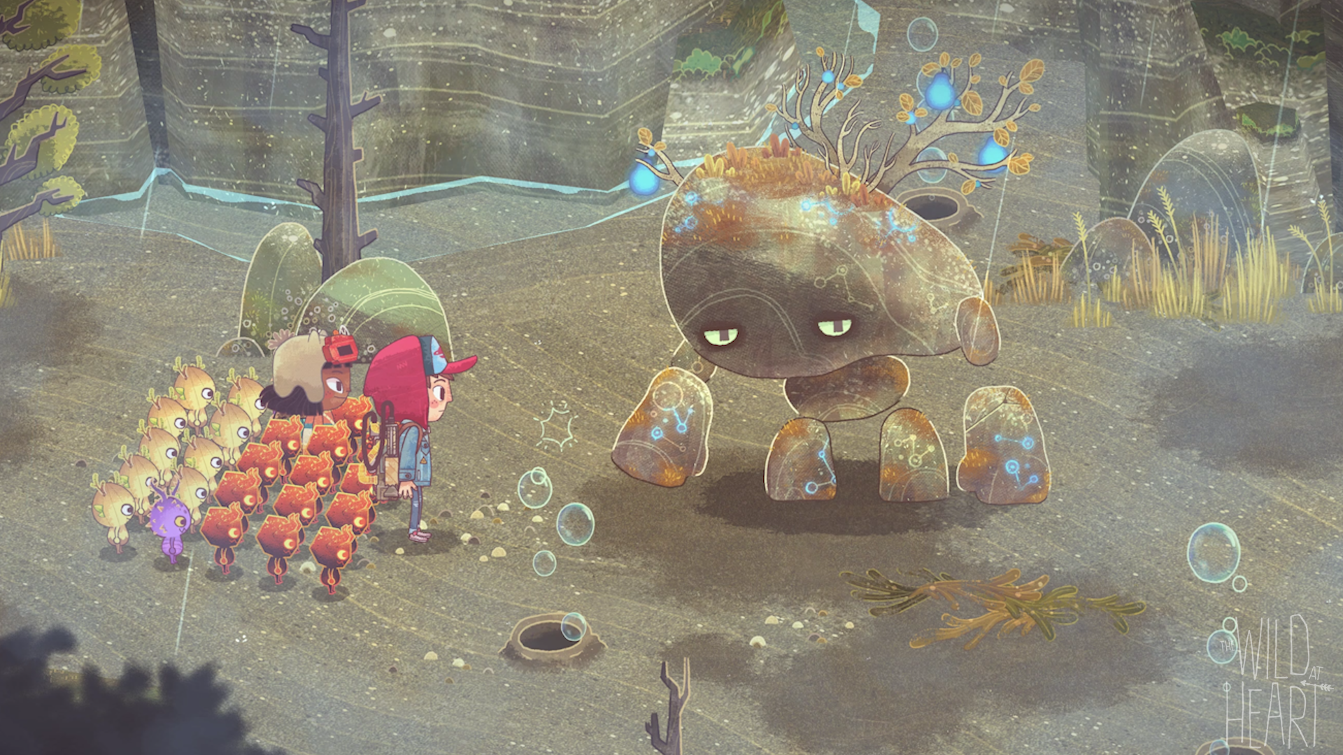 The Wild At Heart review: An improved, indie take on Pikmin.