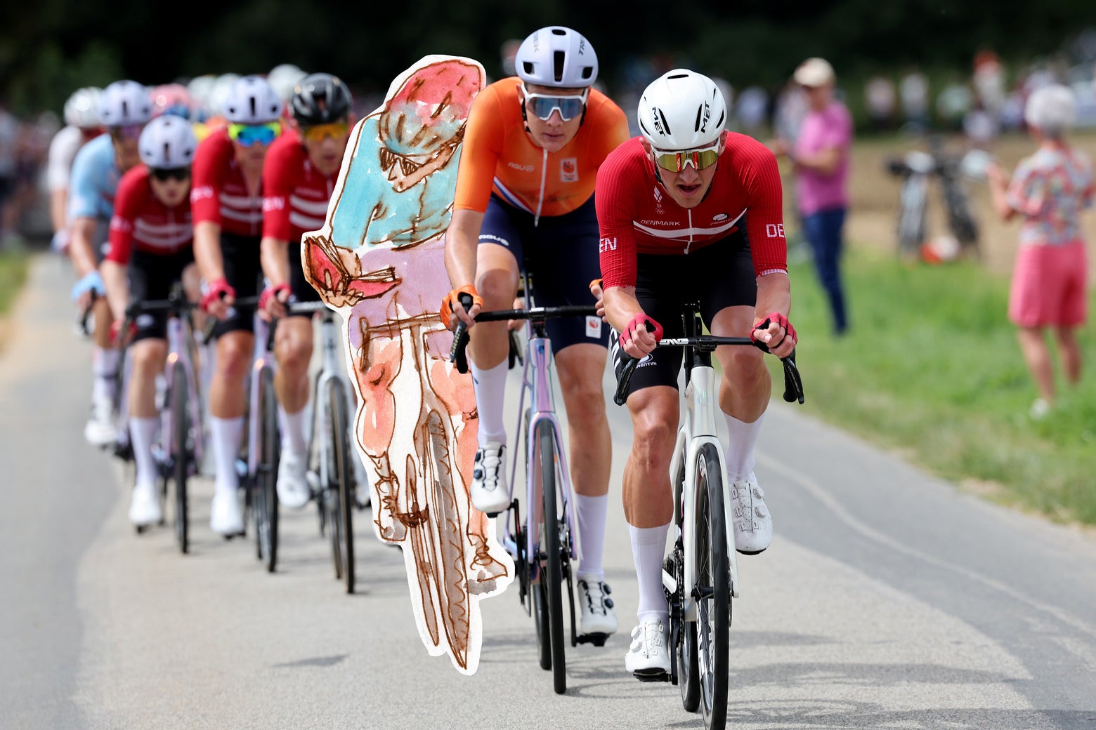 Olympic Games Paris 2024: Men’s road cycling course ascends Montmartre; Remco Evenepoel takes gold.