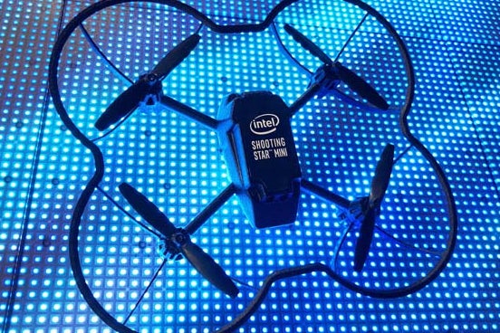 Intel showed off the Shooting Star Minis at CES.