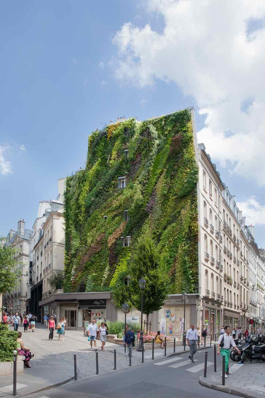 Patrick Blanc s Newest Vertical Garden Greening urban walls