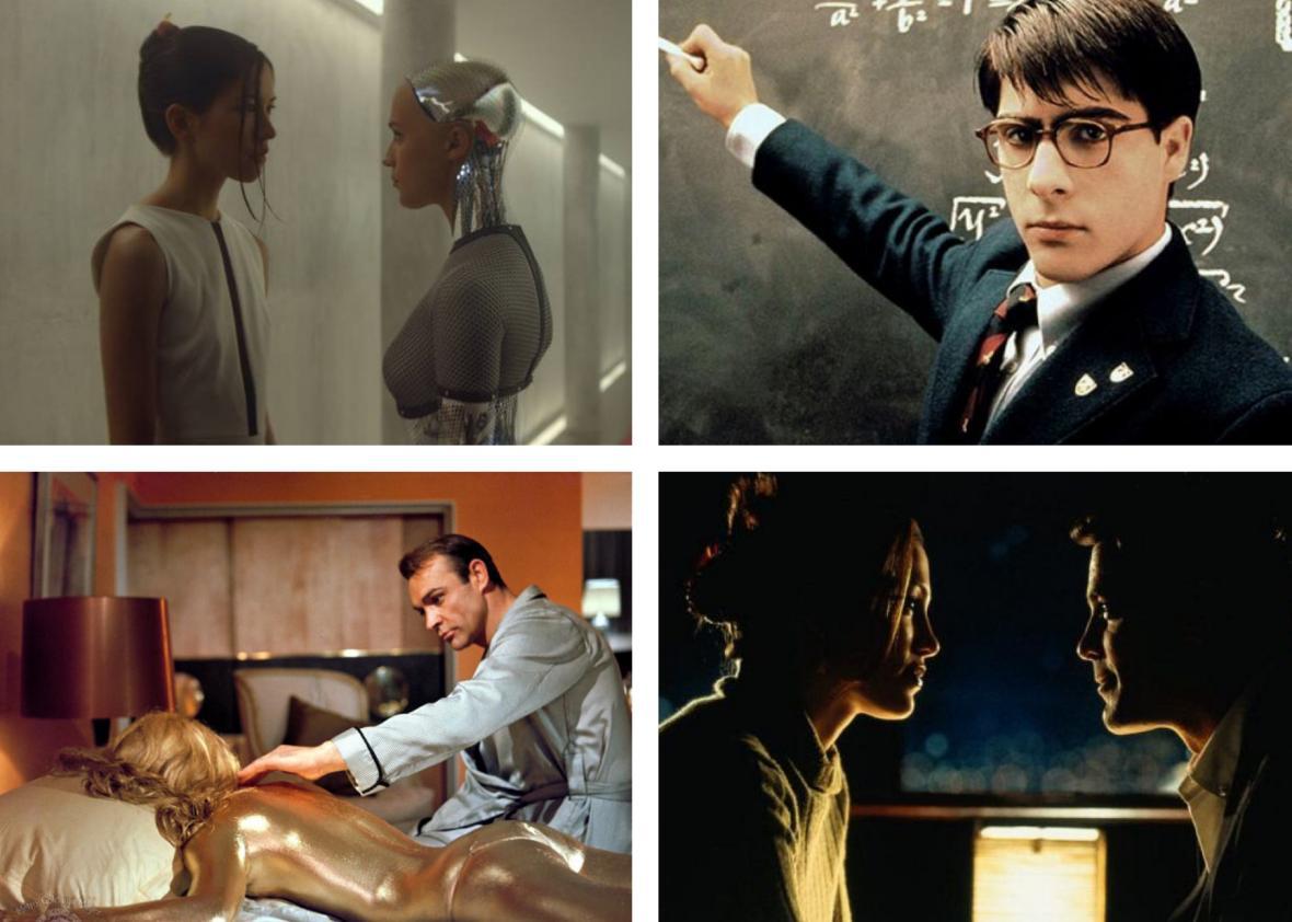 Ex Machina, Rushmore, Goldfinger, and Out of Sight 