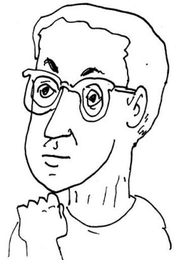 Self-portrait of Matt Freedman.
