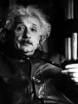 Albert Einstein.