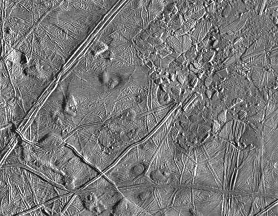 Closeup of Europa