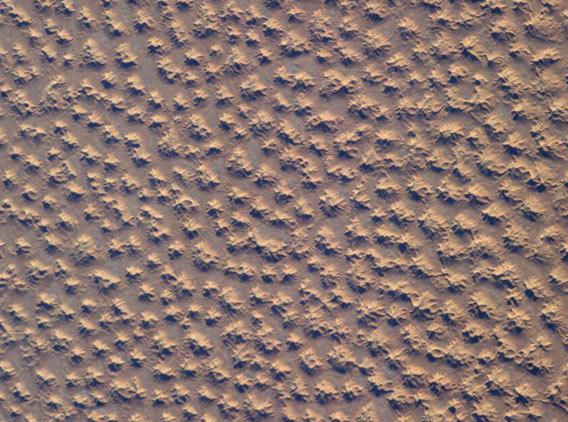 Sand dunes, rotated 180°