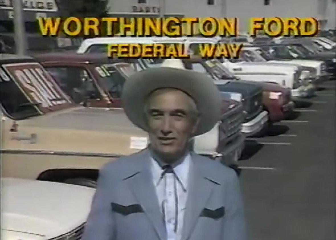 Happy birthday to Cal Worthington and his dog Spot.