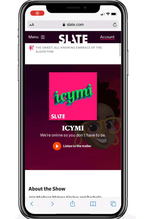 Slate Plus and Spotify logos