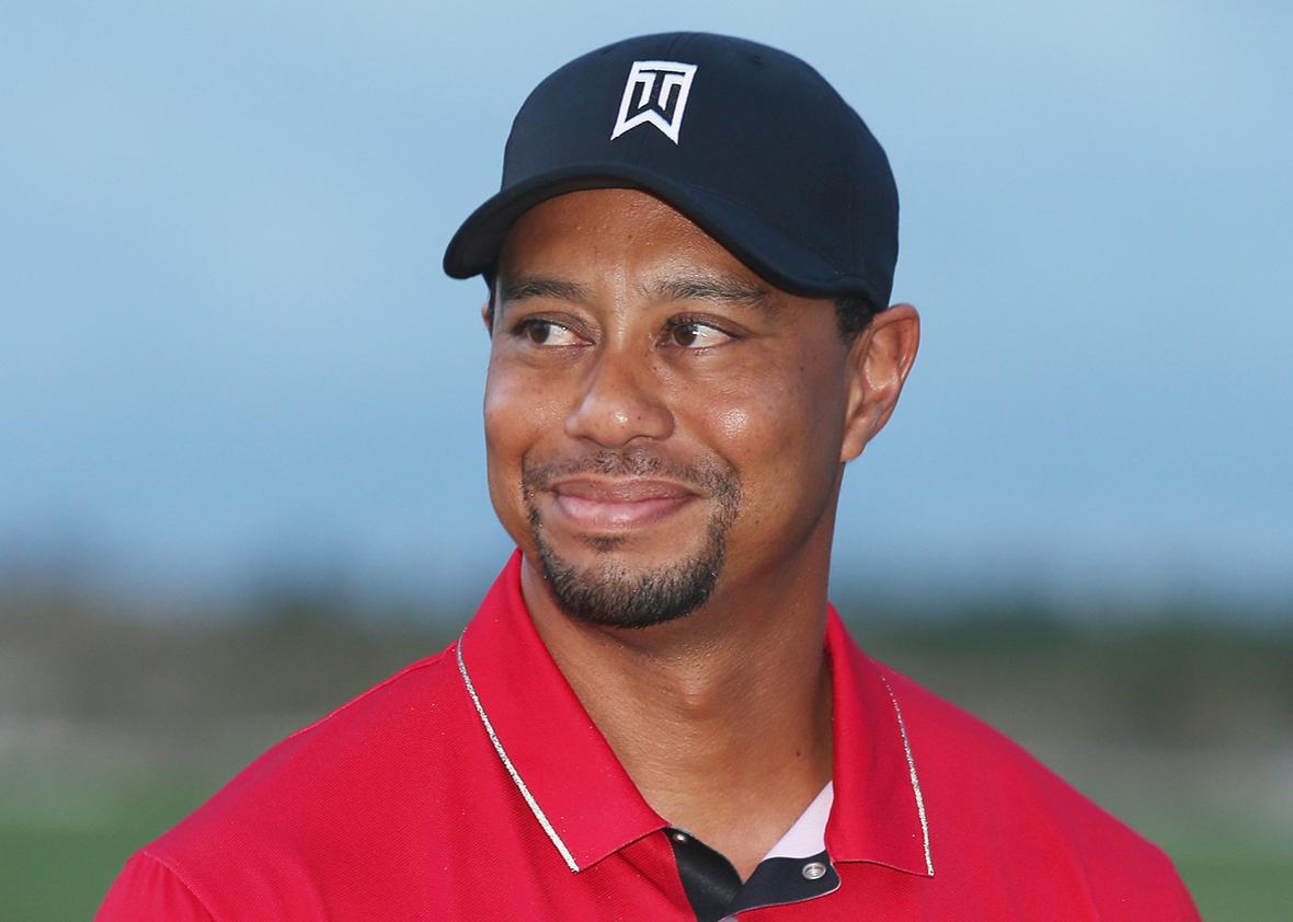 Tiger Woods career human. 