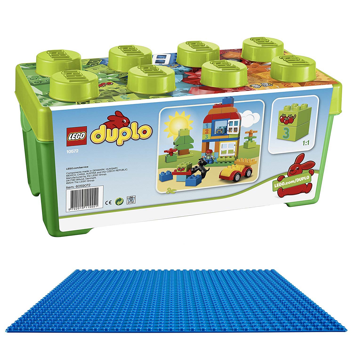 plain duplo blocks