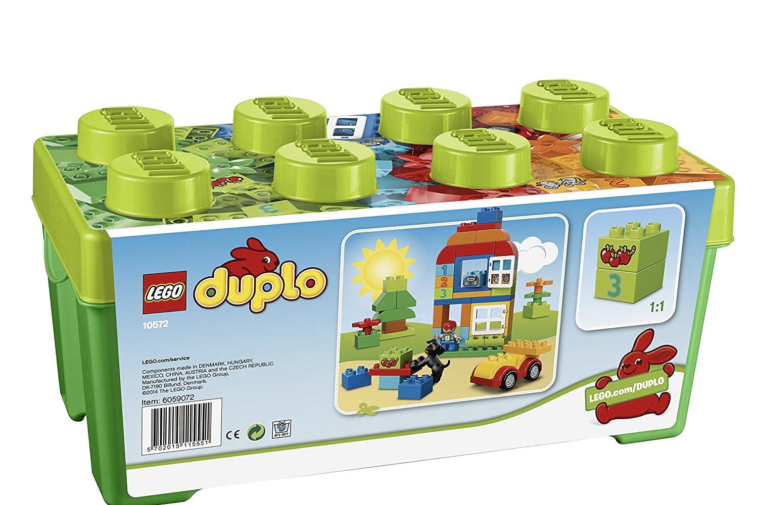 Duplo Play Set, LEGO Baseplate.