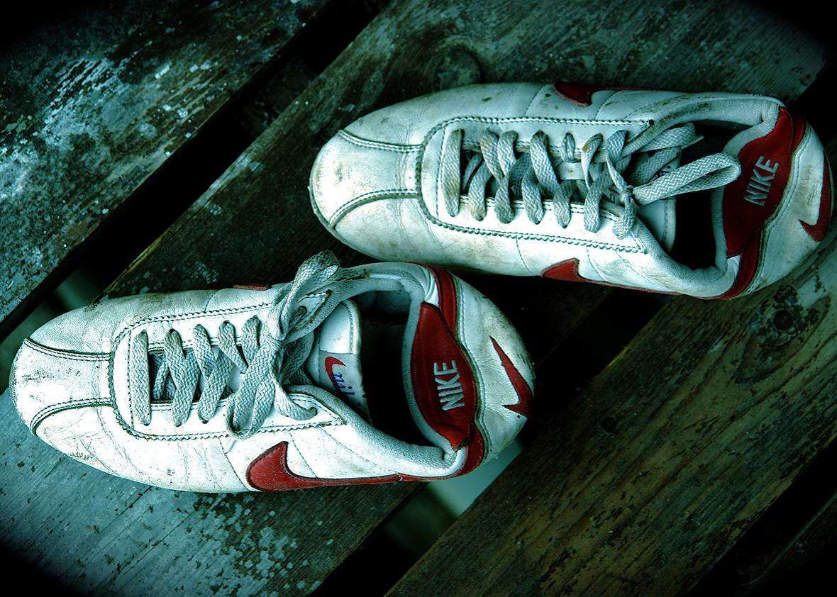 Old Nike Sneakers. 