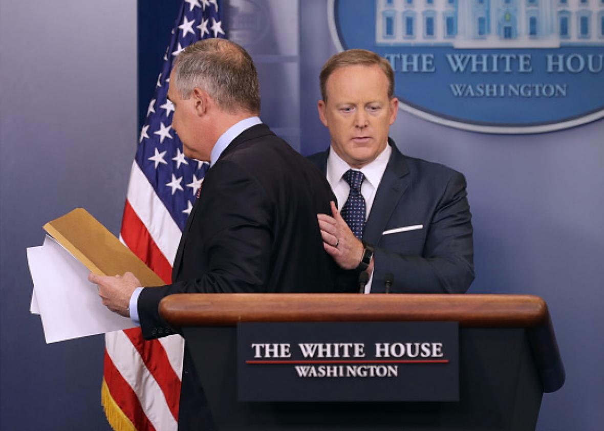 Scott Pruitt Repeatedly Refuses to Answer Trump Hoax Question, Repeatedly Lies and Says He Did