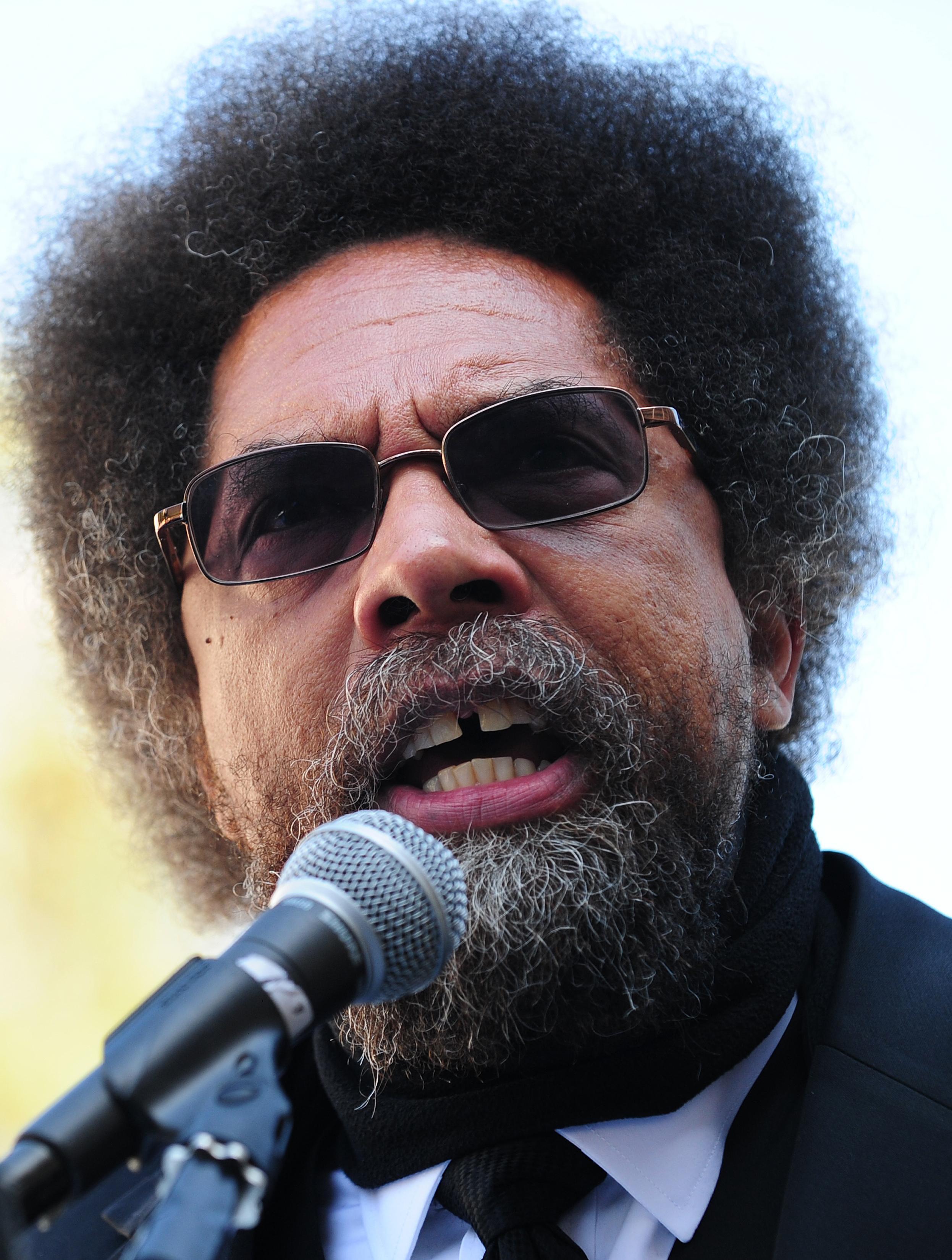 Cornel West on Oct. 7