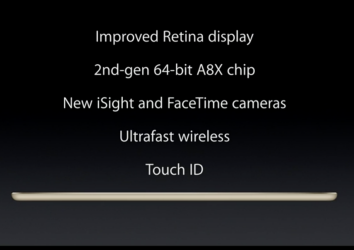 iPad Air 2 features