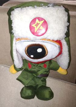 Sina Weibo mascot, People’s Liberation Army version