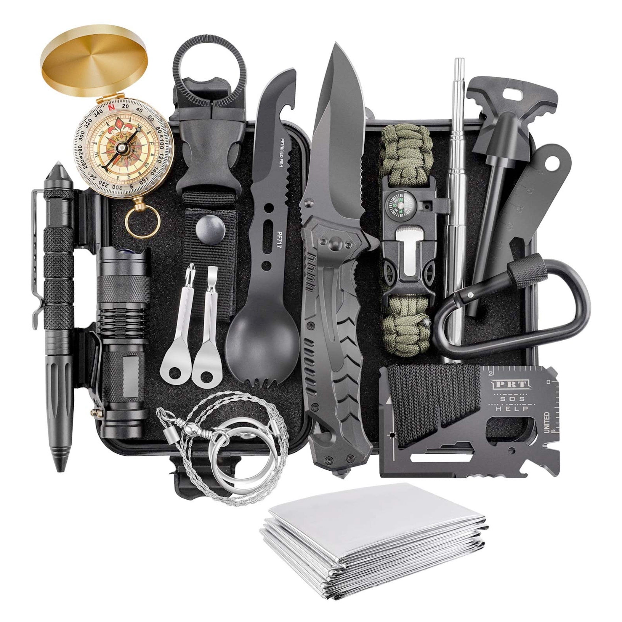 Verifygear 17-in-1 Professional Survival Gear Tool Emergency Kit