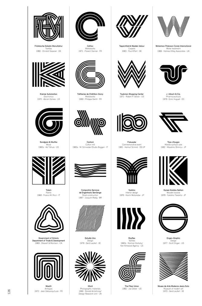 Logo Modernism is a brilliant catalog of corporate trademarks from 