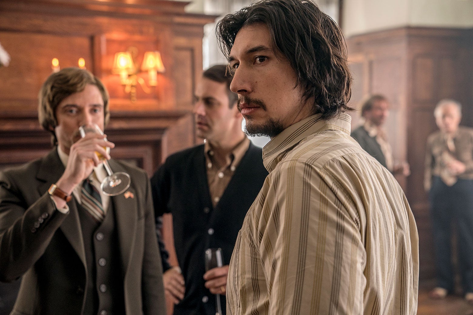 Adam Driver as Flip Zimmerman.