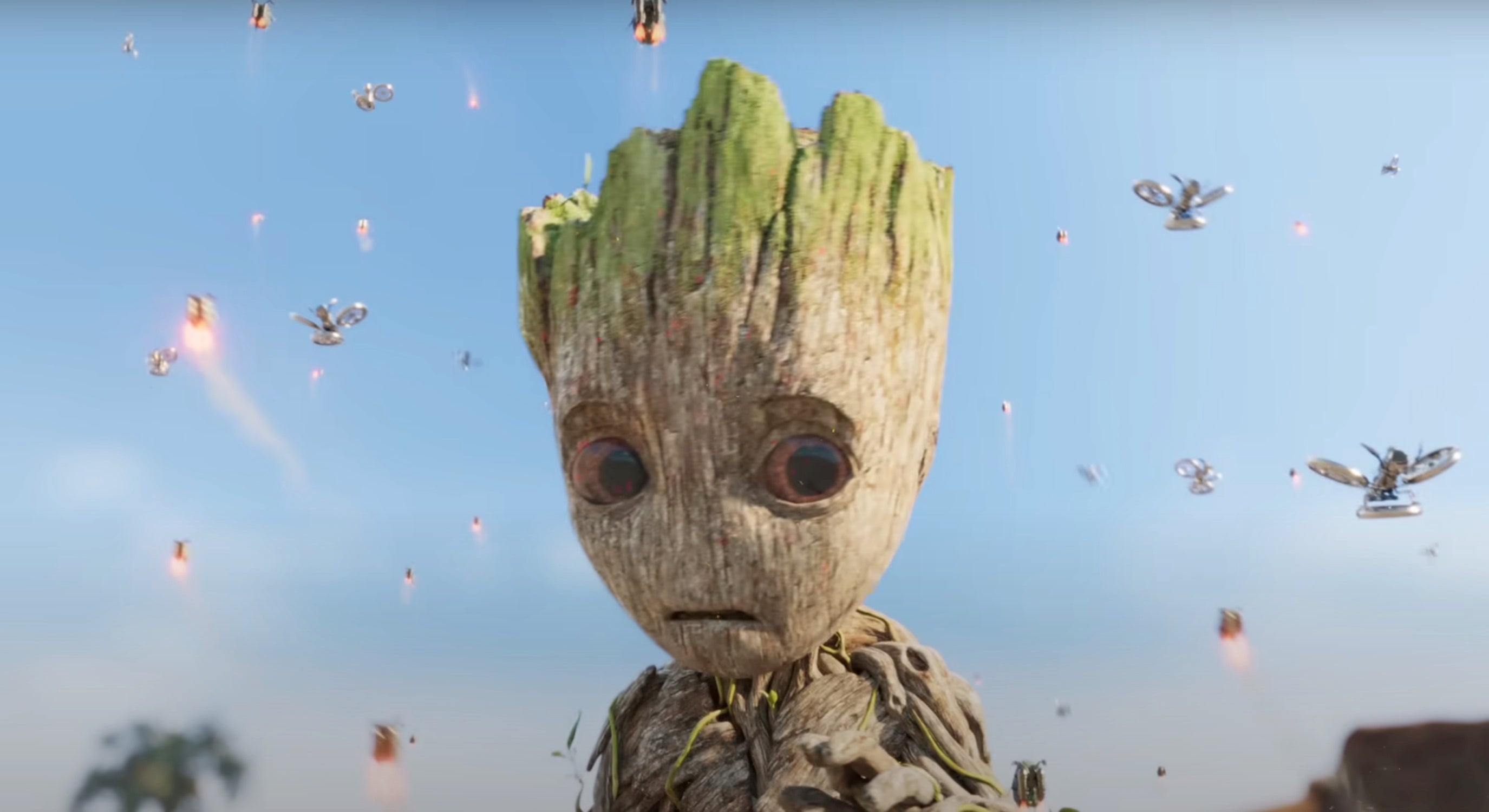 I Am Groot. I Am Groot? I Am Groot.
