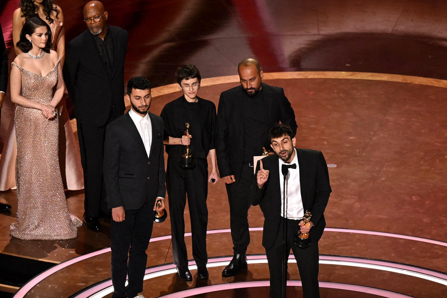 The Oscars Mostly Avoided Explicit Politics—With One Major Exception