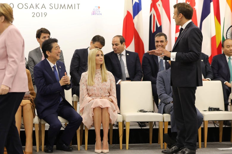 Watch Ivanka Trump Awkwardly Try To Insert Herself Into A Conversation With World Leaders