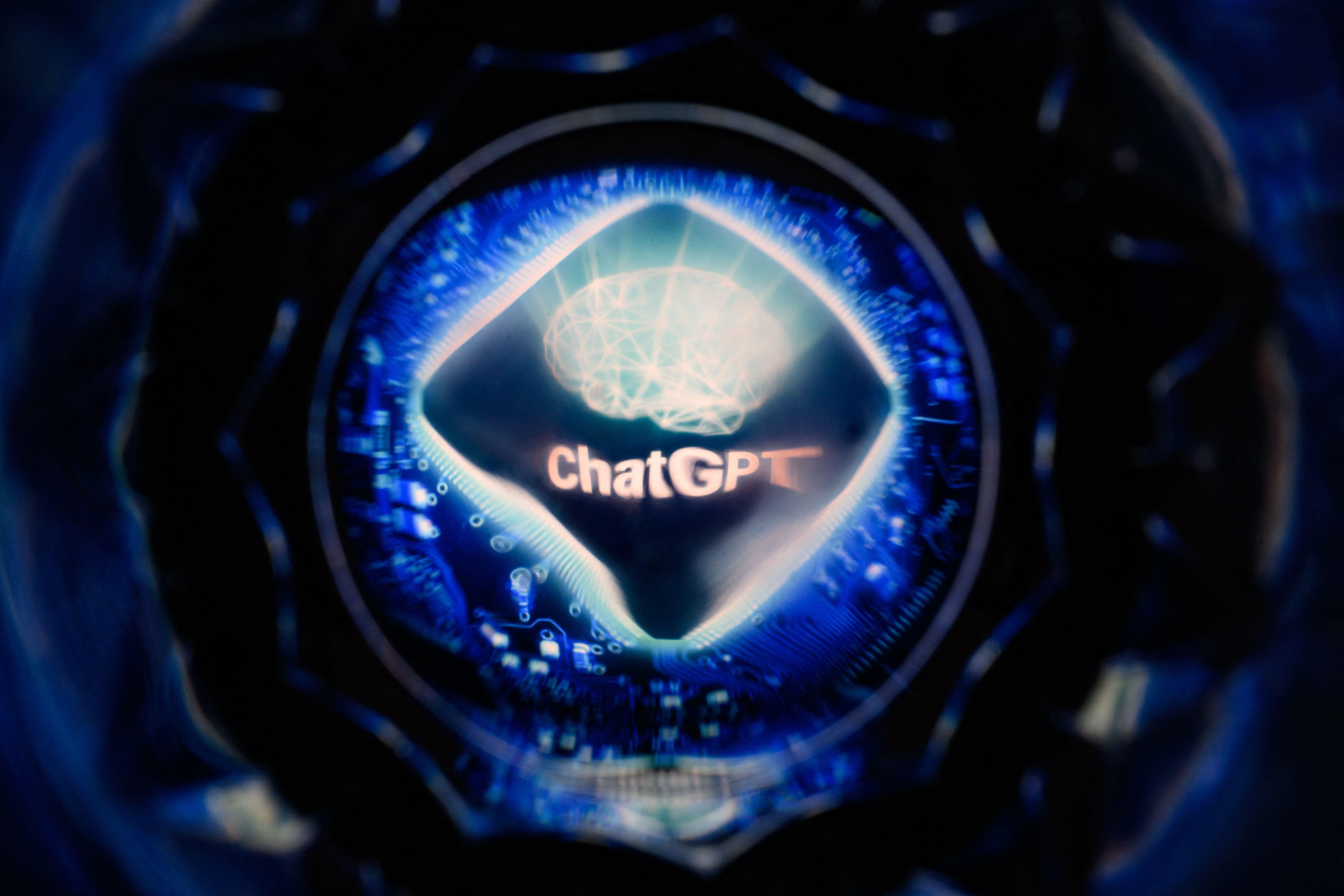 This picture taken on April 26, 2023 in Toulouse, southwestern France, shows a screen displaying the logo of ChatGPT, the conversational artificial intelligence software application developed by OpenAI. (Photo by Lionel BONAVENTURE / AFP) (Photo by LIONEL BONAVENTURE/AFP via Getty Images)