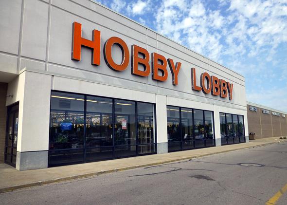Hobby Lobby in Mansfield, Ohio.