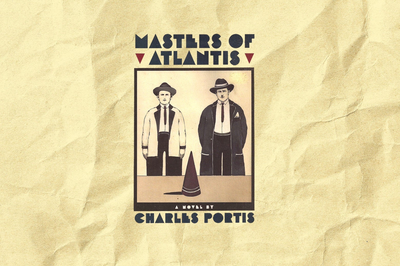 The cover of Masters of Atlantis by Charles Portis.