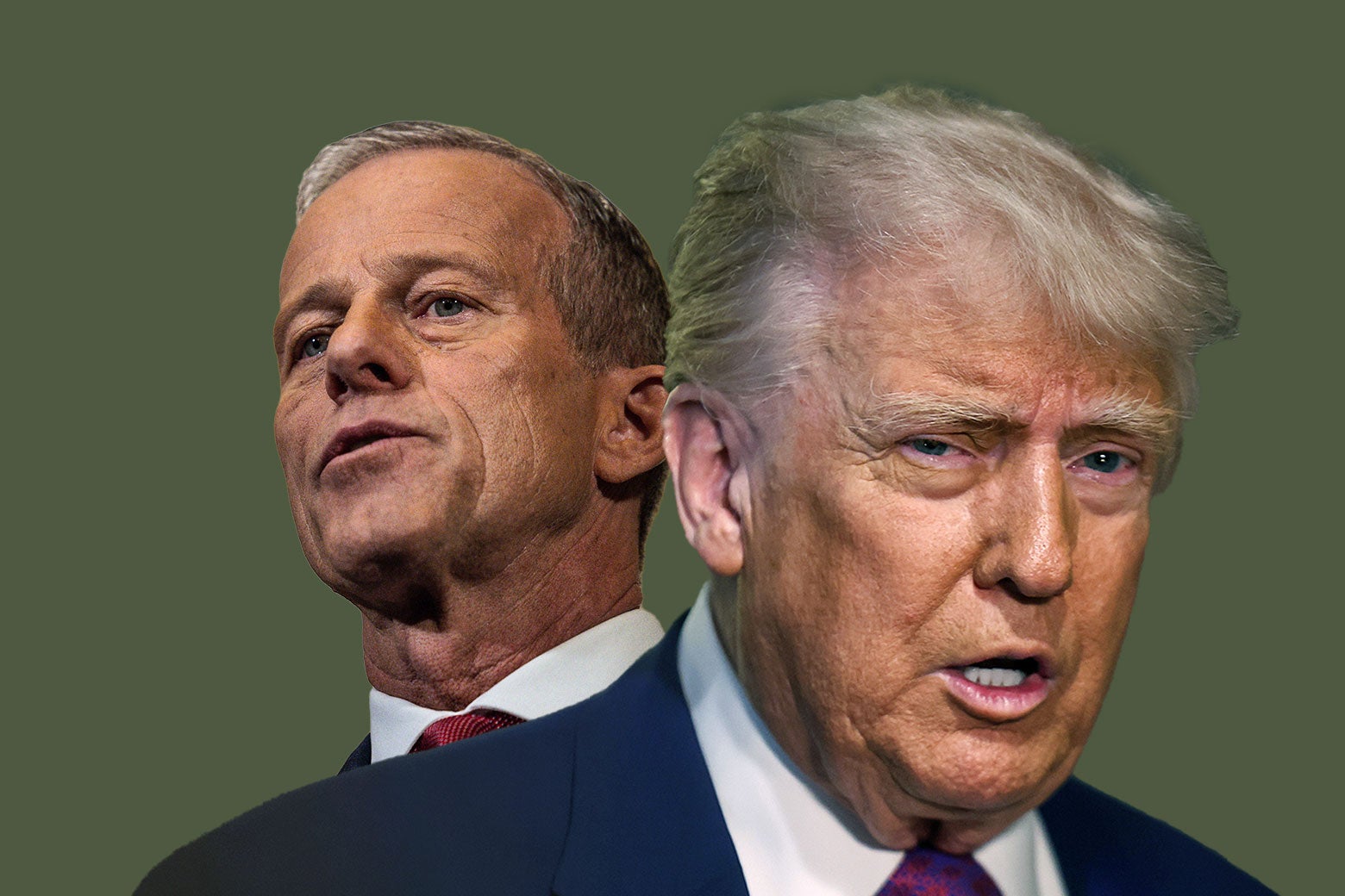 John Thune and Trump.