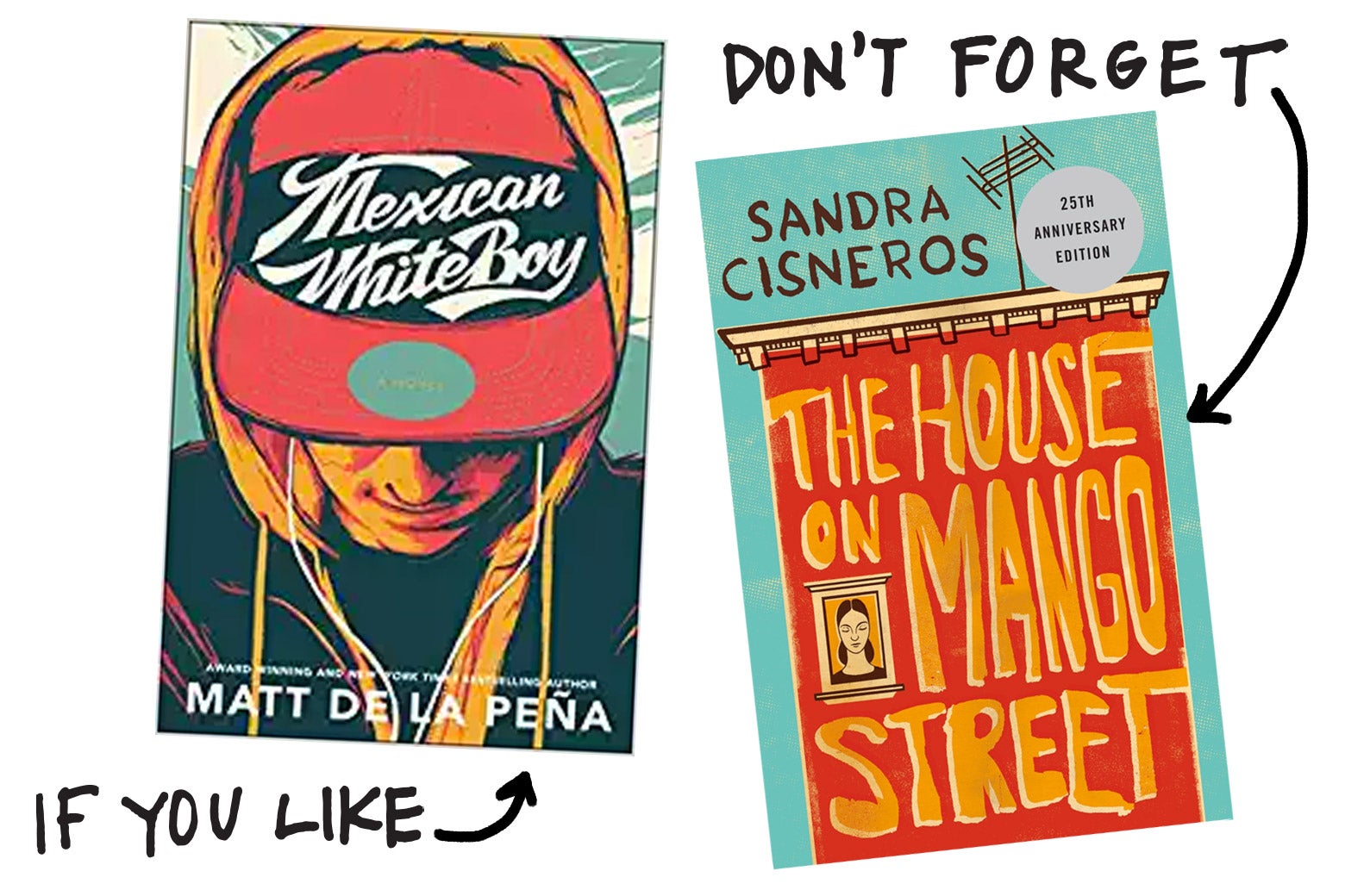 If you like Mexican WhiteBoy, don't forget The House on Mango Street by Sandra Cisneros
