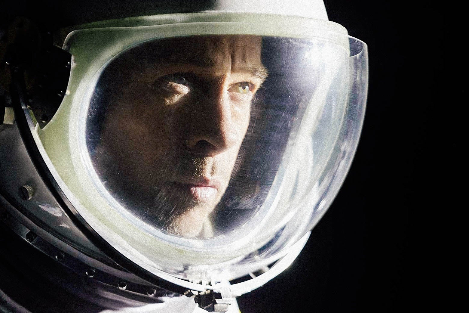 Brad Pitt in full astronaut gear as Roy McBride in Ad Astra