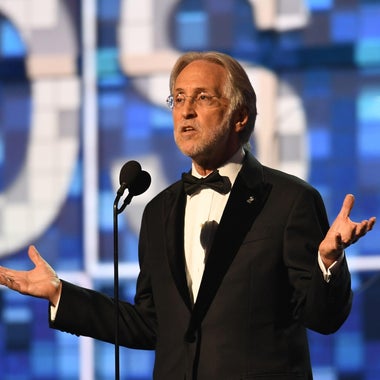 The Recording Academy President Neil Portnow speaks onstage during the 61st Annual Grammy Awards on February 10, 2019, in Los Angeles. (Photo by Robyn Beck / AFP) (Photo credit should read ROBYN BECK/AFP/Getty Images)