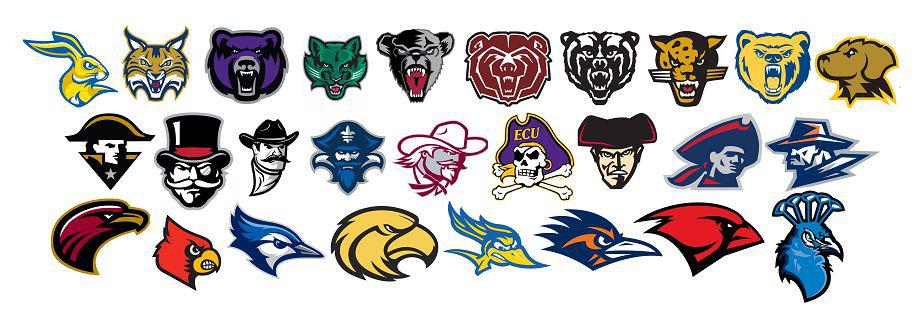 5 - mean mascot logos